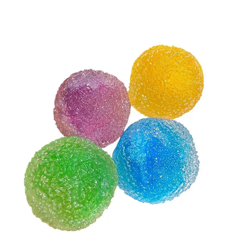 Sensory Slushie Squeeze Ball 1PC Reusable Crunchy Crackling Toy for Stress Relief Calm Fidget Play at Work Home