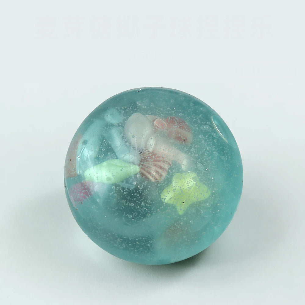 Hot Sale Squishy Maltose Stress Balls Sensory Ball Slow Rise Squishy Transparent Ball For Adults Hand Exercise Squeeze Gifts