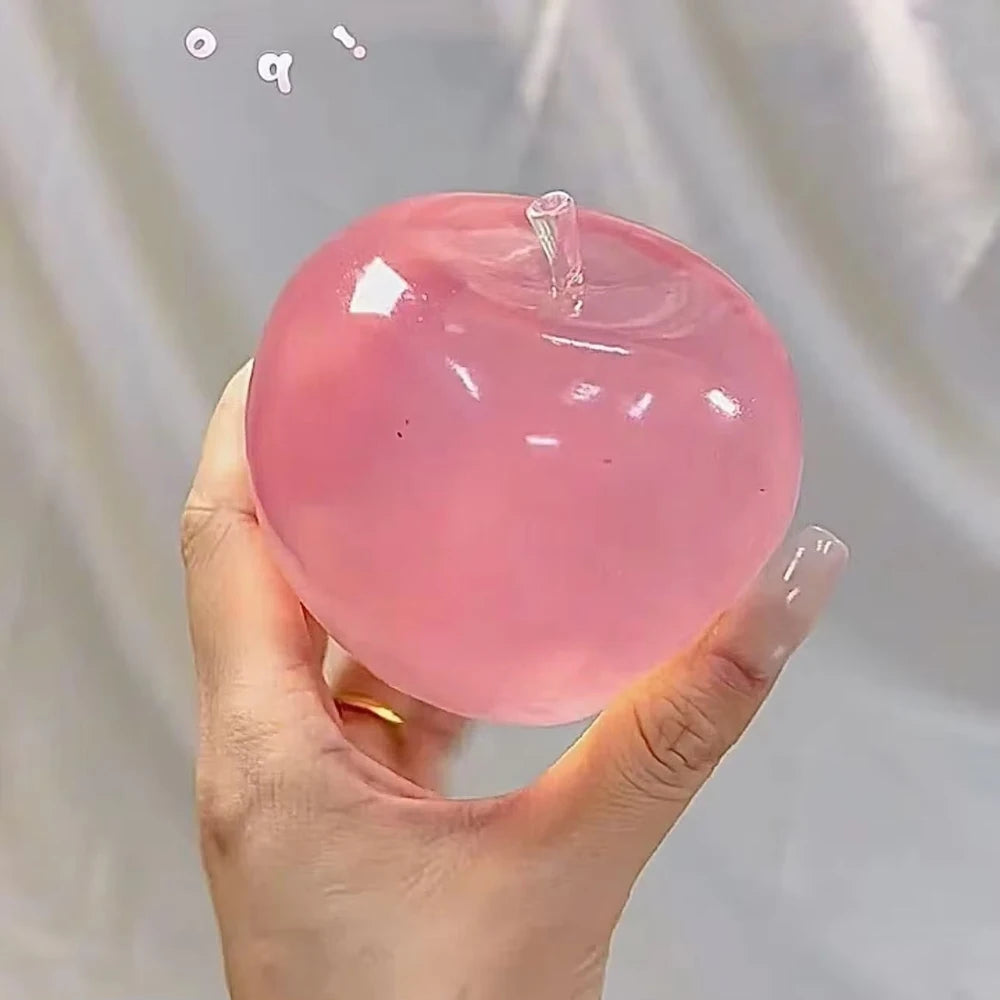 Hot Sale Squishy Maltose Stress Balls Sensory Ball Slow Rise Squishy Transparent Ball For Adults Hand Exercise Squeeze Gifts