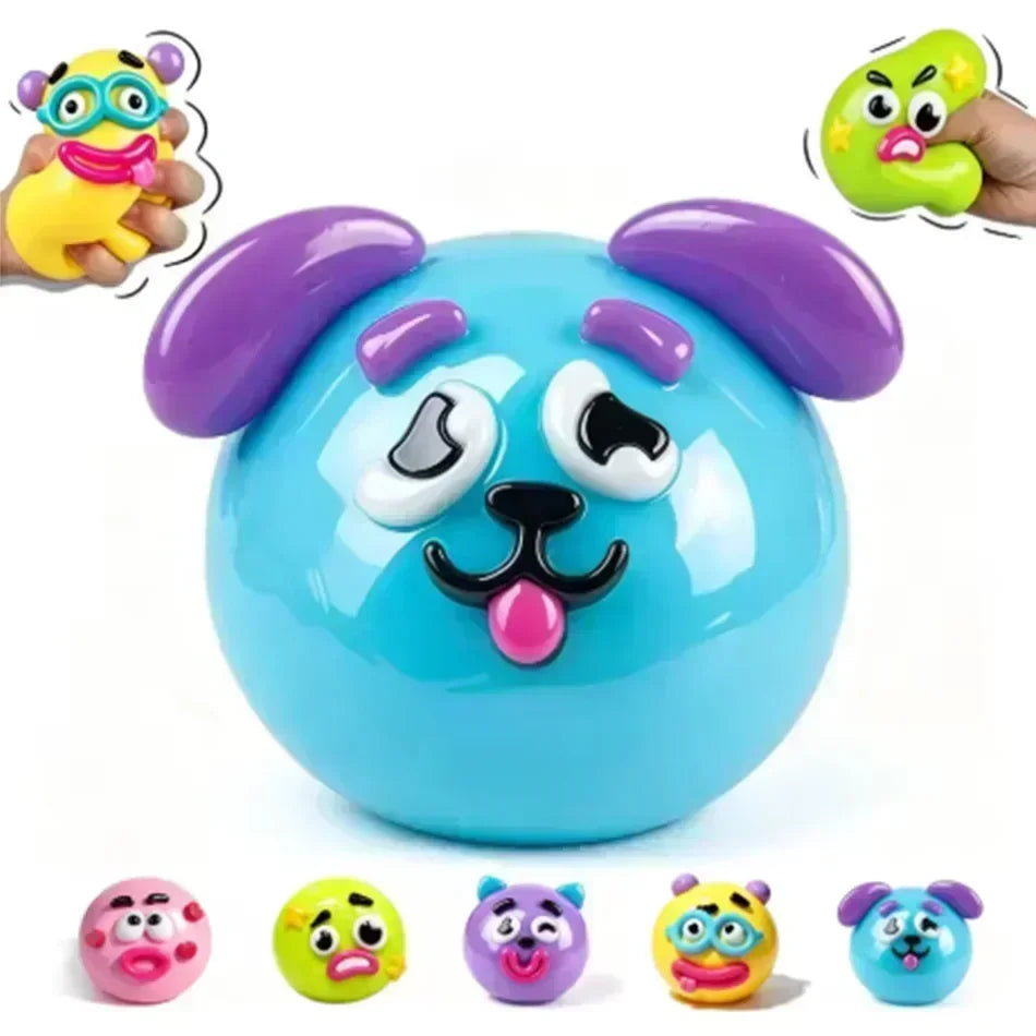 2026 NEW Smushers Squishy, Curiosities Dog Face Swap Squishy Toy, Soft Moldable Cute Slow Rise Squeeze Toy Adult Fun gifts toy