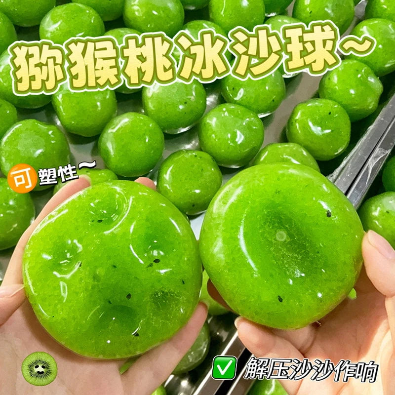 Hot Sale Squishy Handmade Watermelon Slush Toy Soft, Slow-Rebound Stress Relief Squeezy Toy Realistic Fruit Model Adult Gift