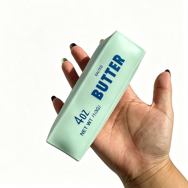 Crunchy Butter Stick Squishy Stress Ball Fidget Toy Squeeze Toy Round Blocks Filled ASMR Anti Stress Release Hand Relax Gift Toy