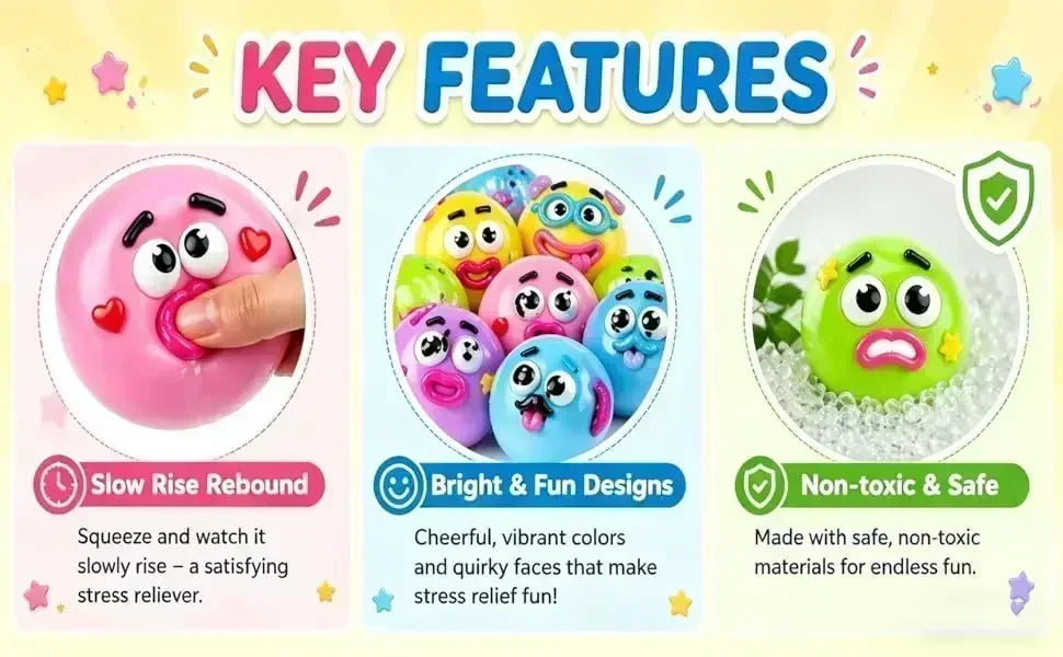 2026 NEW Smushers Squishy, Curiosities Dog Face Swap Squishy Toy, Soft Moldable Cute Slow Rise Squeeze Toy Adult Fun gifts toy