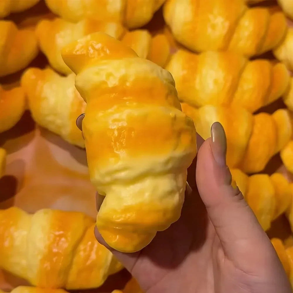 Soft Cute Slow Rising Bread Squishy Toy Simulated Hand Relax Toast Sensory Toys Calming Pinch Fidget Bread Kids Adult