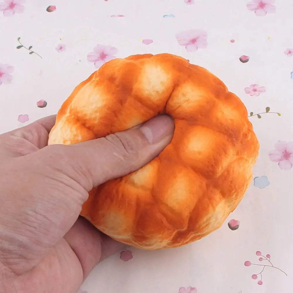 Squishy Food Creative Simulation Bread Sensory Toys Toast Donuts Slow Rebound Squeeze Anti Stress Relief Toys Desktop Decoration