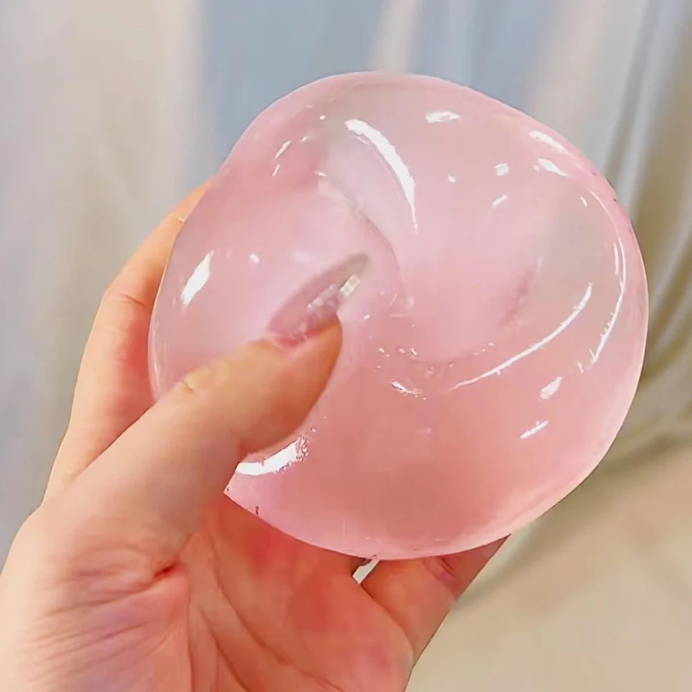 Hot Sale Squishy Maltose Stress Balls Sensory Ball Slow Rise Squishy Transparent Ball For Adults Hand Exercise Squeeze Gifts