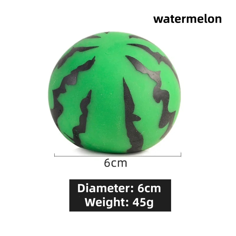 Dragon Fruit/Peach/Orange/Durian/Mango/Banana /Strawberry Squishy, Soft Squeeze Stress Relief Fidget Toy for Office Home