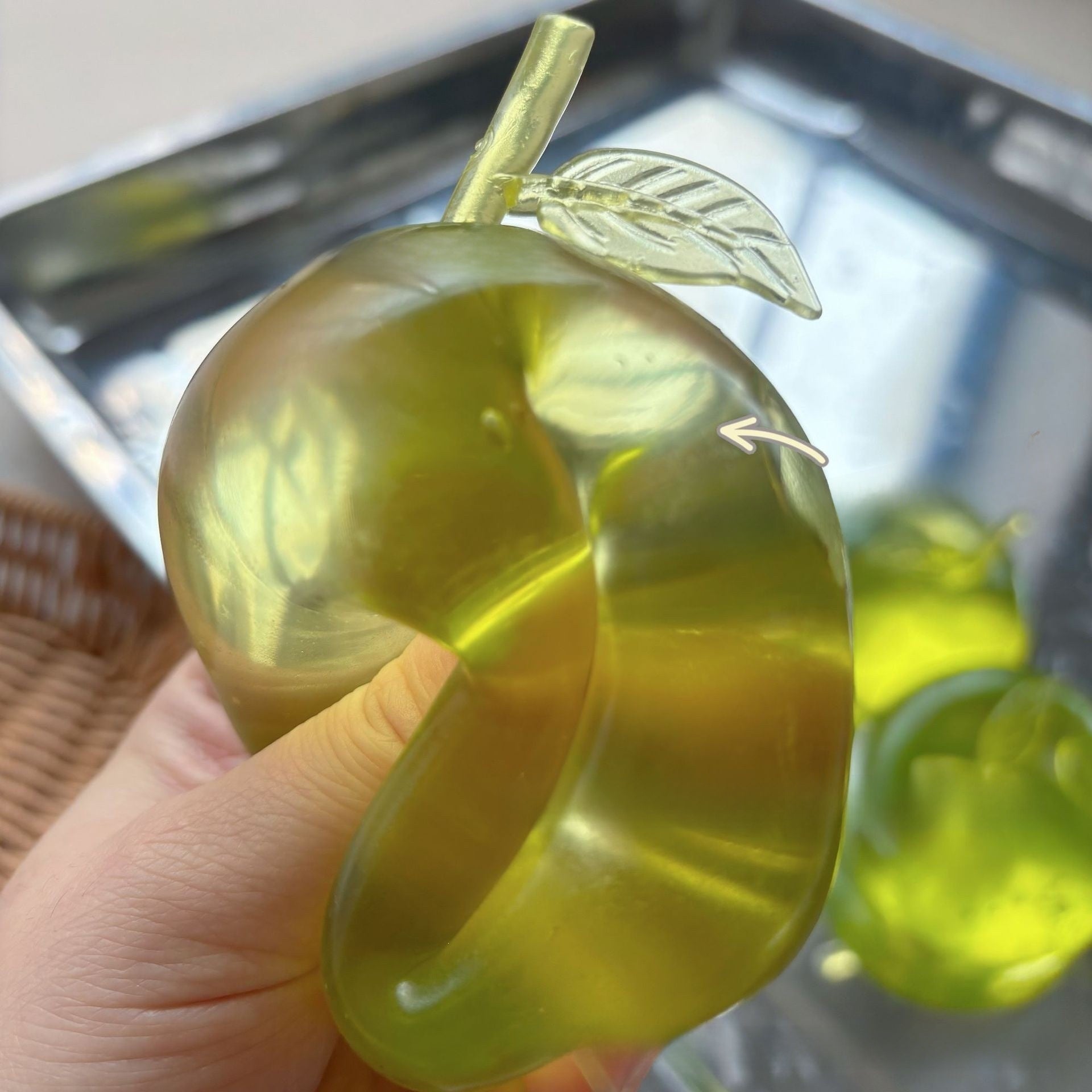 Maltose Apple Slow Rebound Squishy Toy