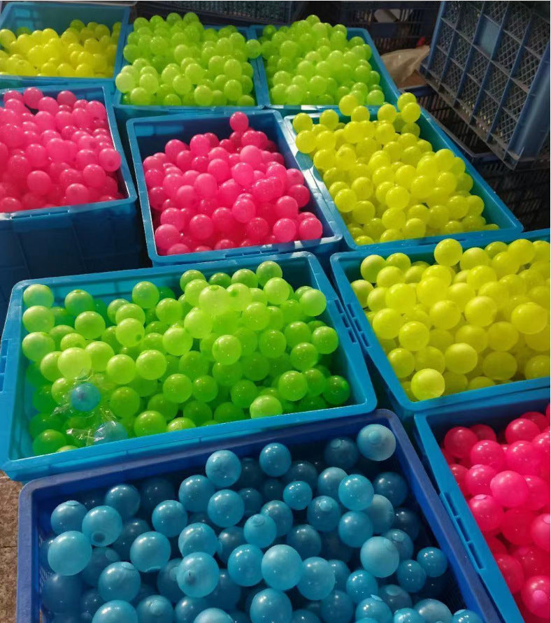 Glow in the Dark Sticky Squishy Ball Stress Relief Toy for Kids