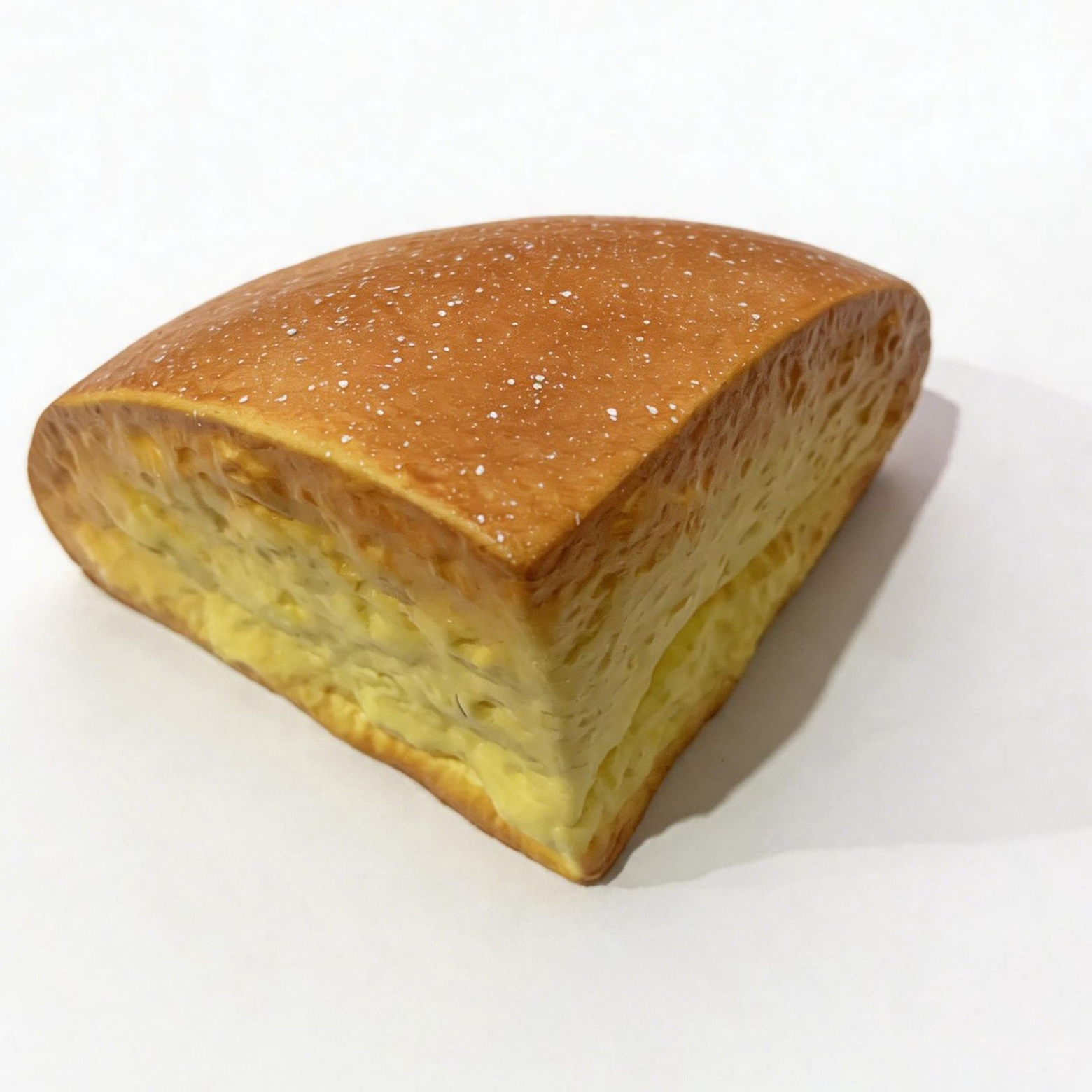PU Slow-Rebound Realistic Bread Stress Relief Toy Squeeze Toy