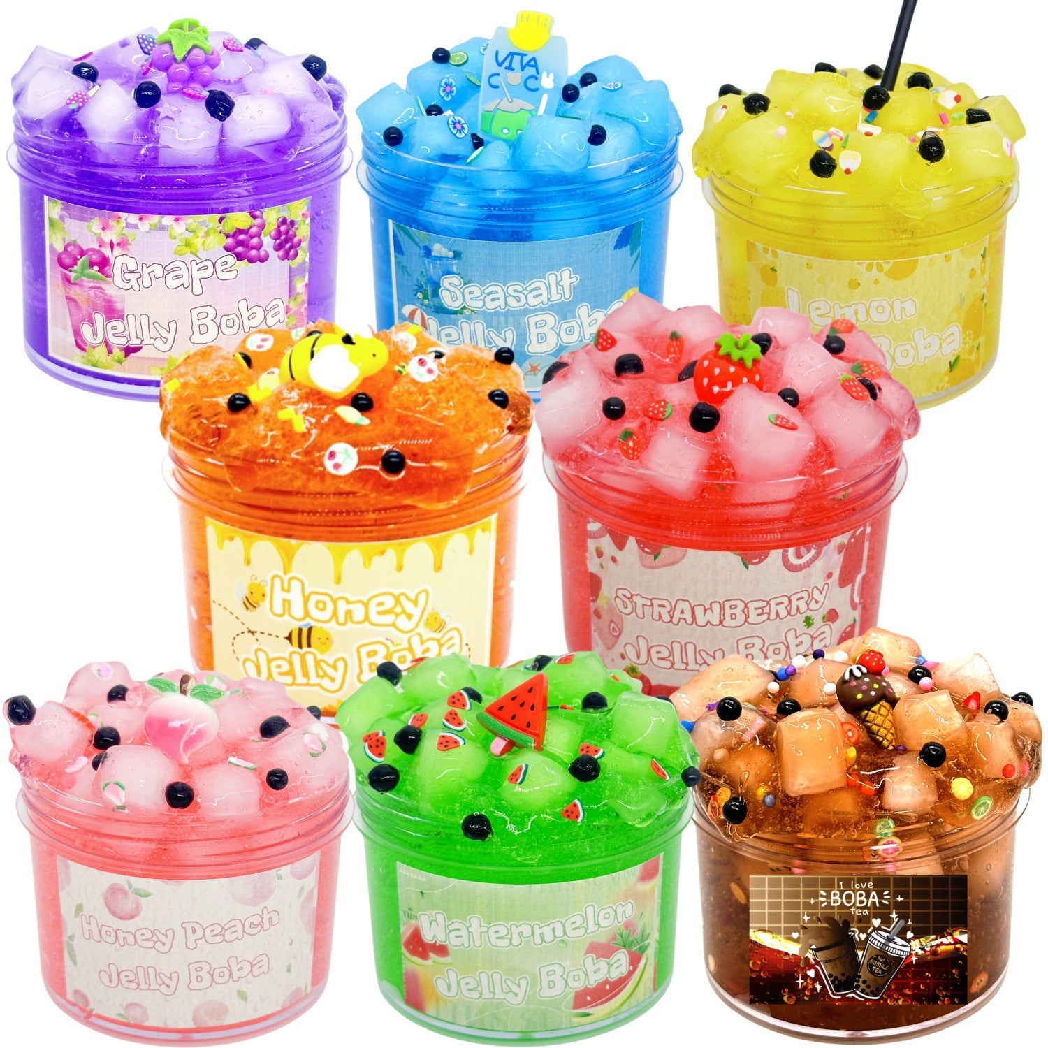 Fruit Scented Slime Sensory Toys