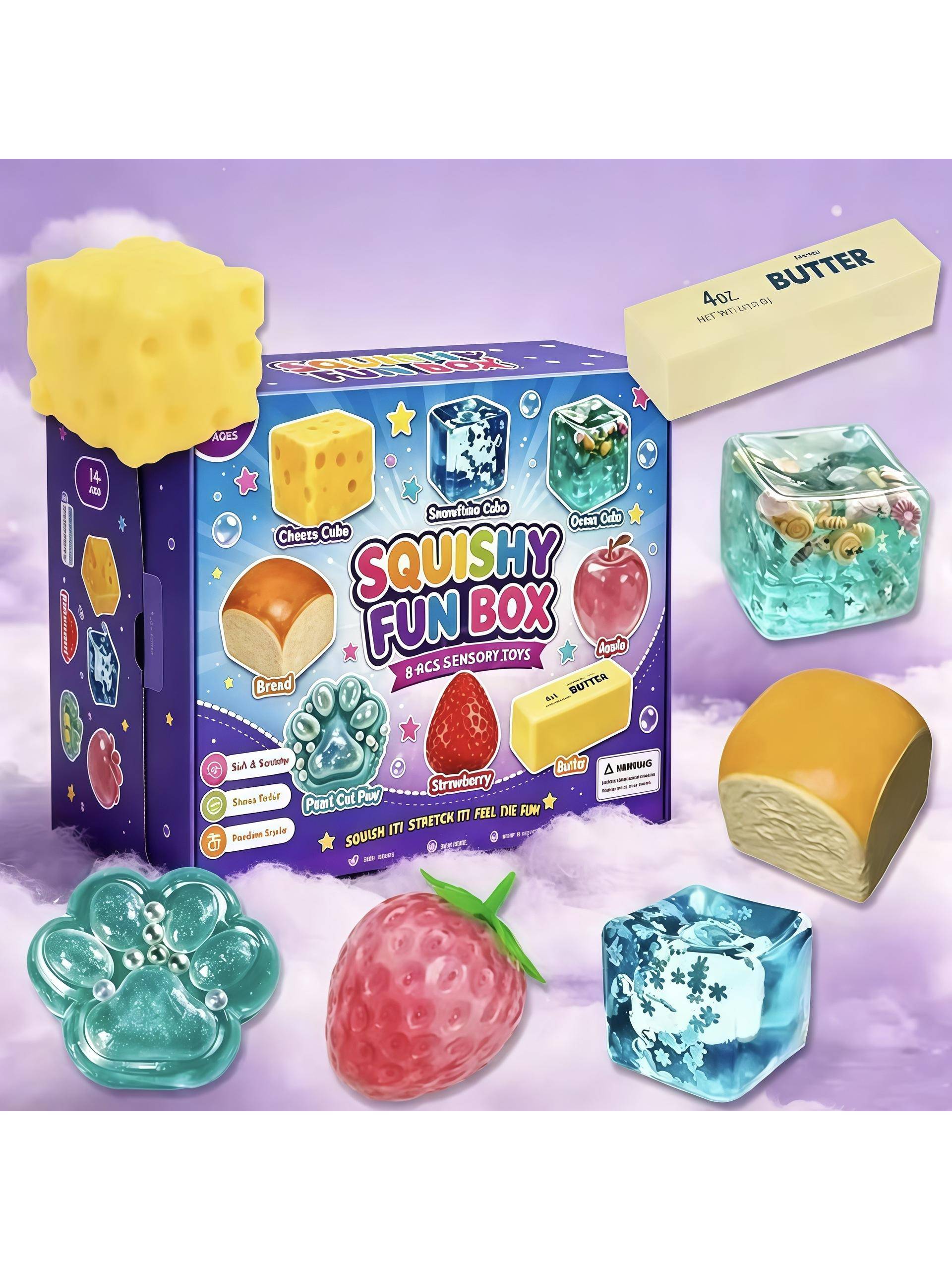 Squeeze toy set