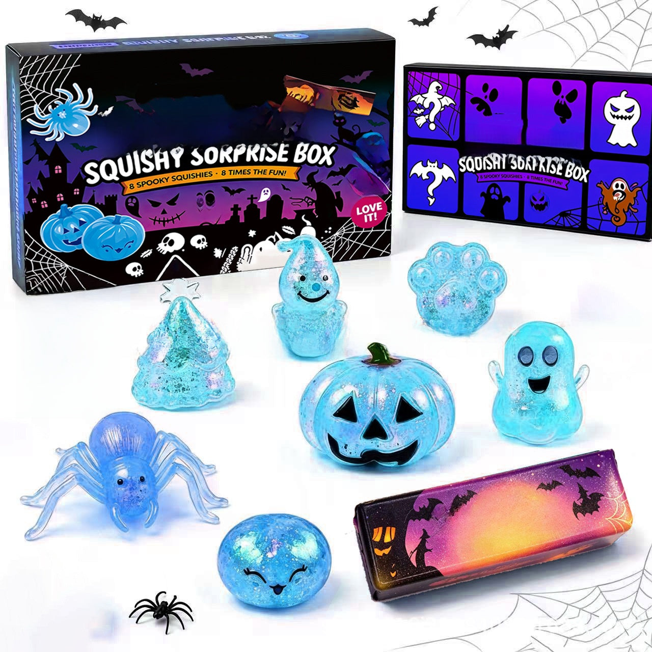 Slow Rebound Squishy Stress Relief Toy Gift Set