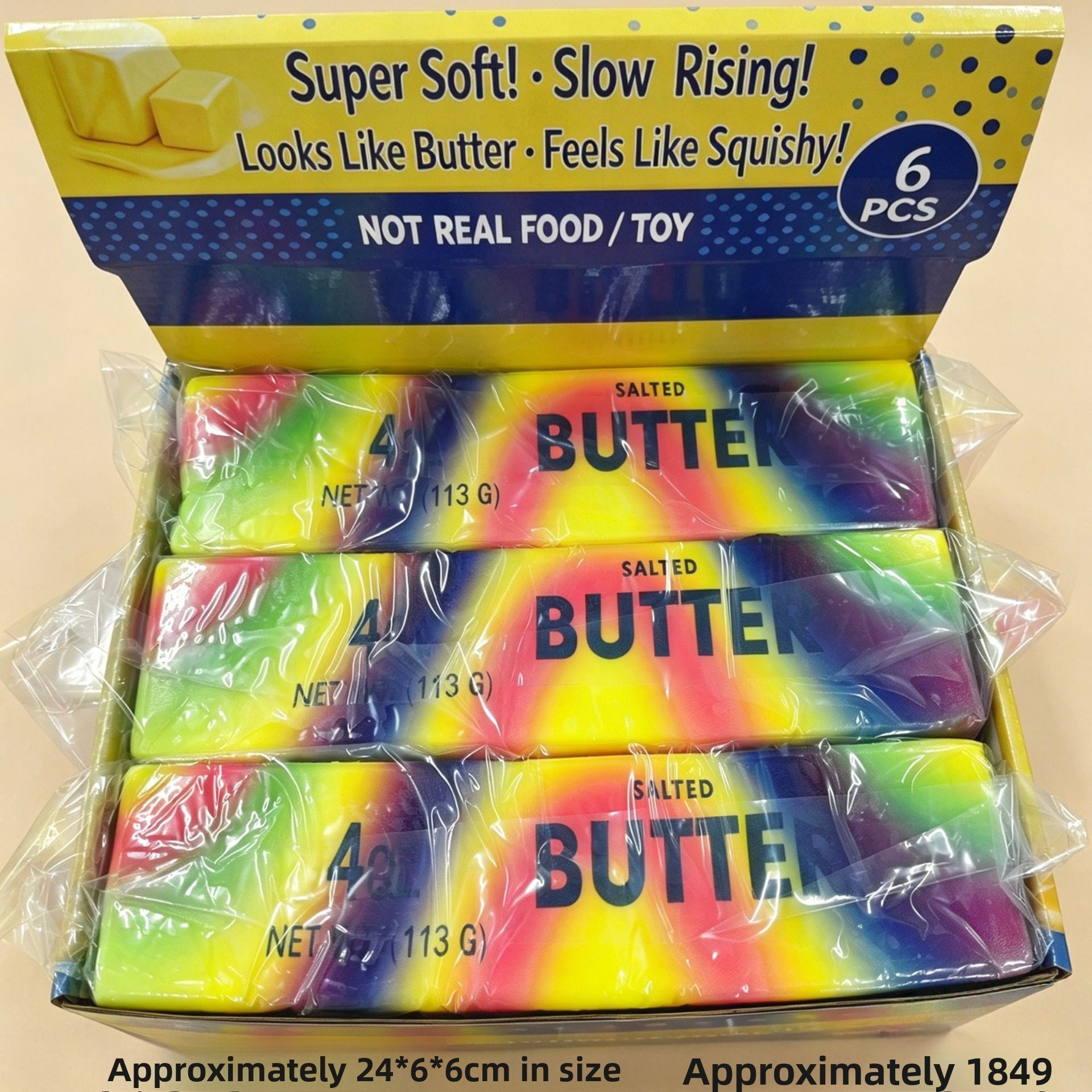 Slow Rebound Butter Stick Squishy Toy