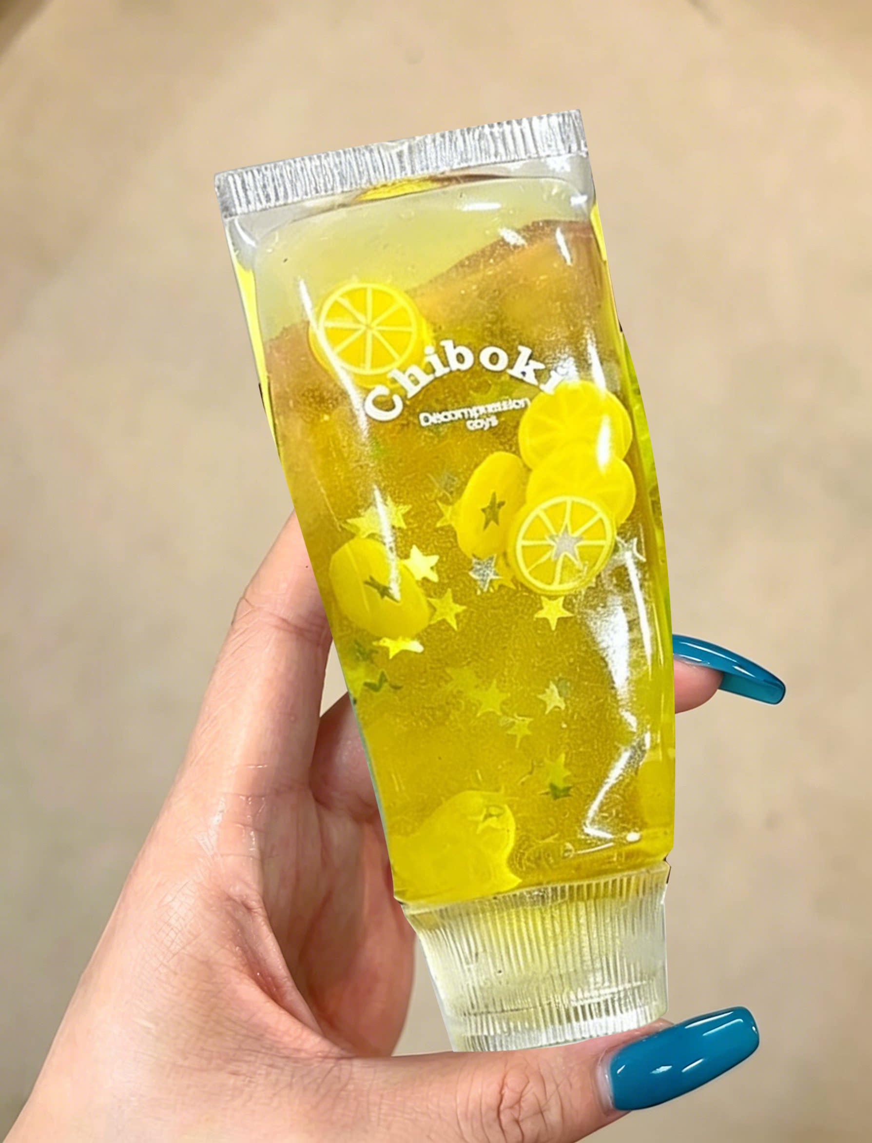 Chiboki Toothpaste Shape Moldable Slow-Rebound Squishy Toy