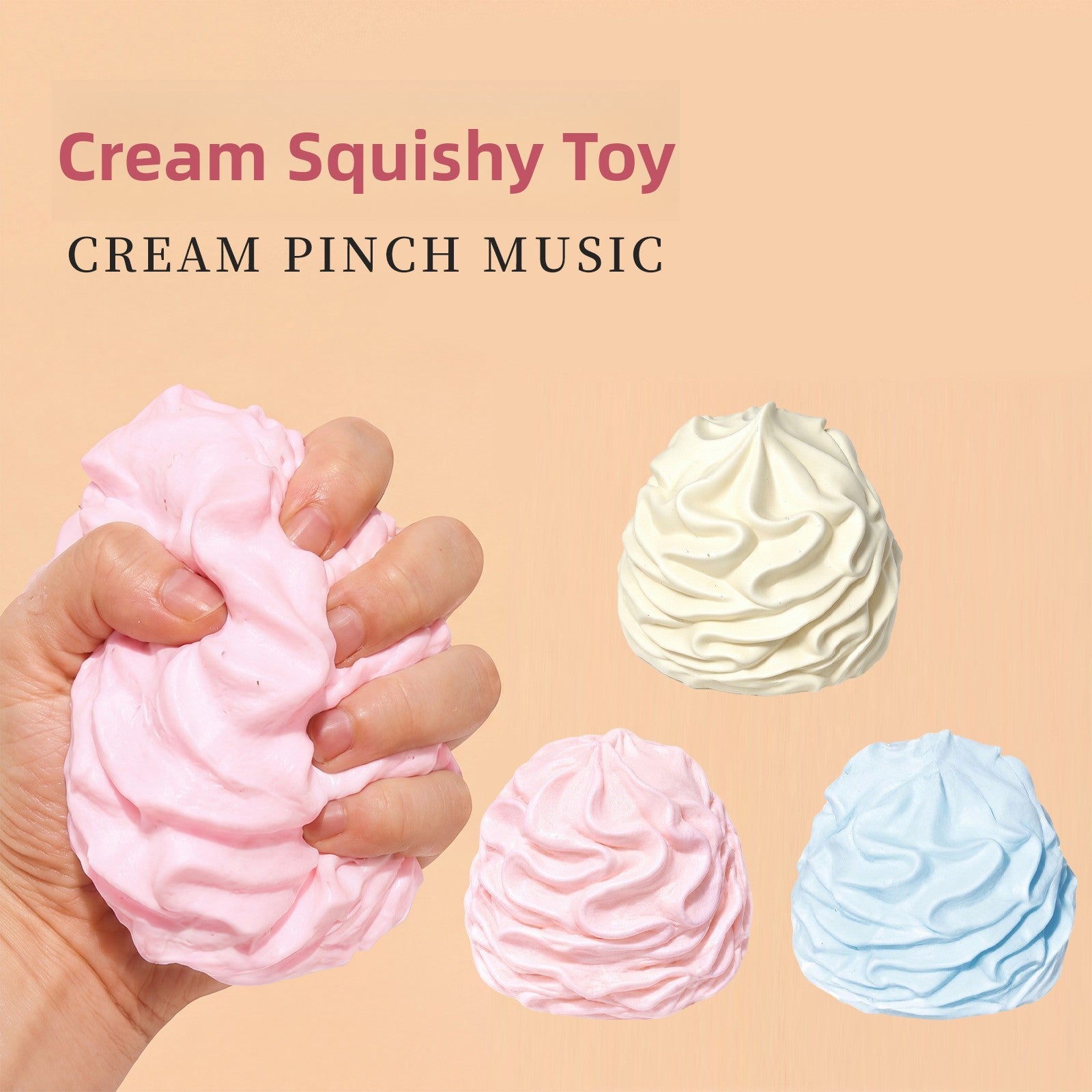 Soft Milk Bottle Squeeze Stress Relief Toy