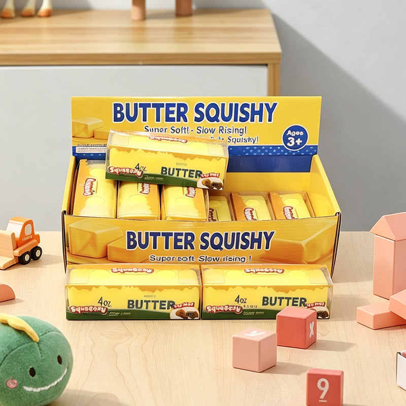 Soft Butter Stick Squishy Stress Relief Toy