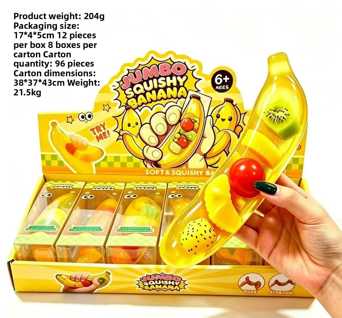 Squeeze Slow Rebound Stress Relief Toy