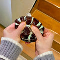 Matcha Chocolate Mint Crispy Balls Handmade Stress-Relief Toy Creative Handmade Balls Noise-Making Balls