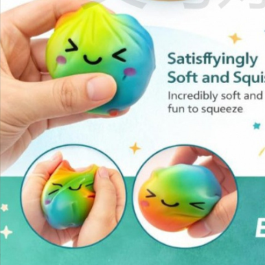 Glitter Dumpling Squishy Toy