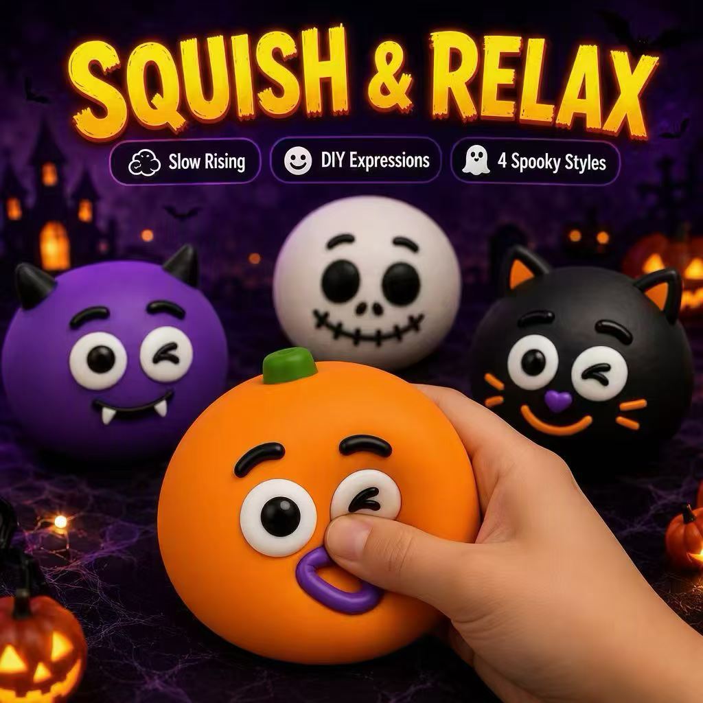 Halloween Smushers Squishy – Moldable Squeeze Toy