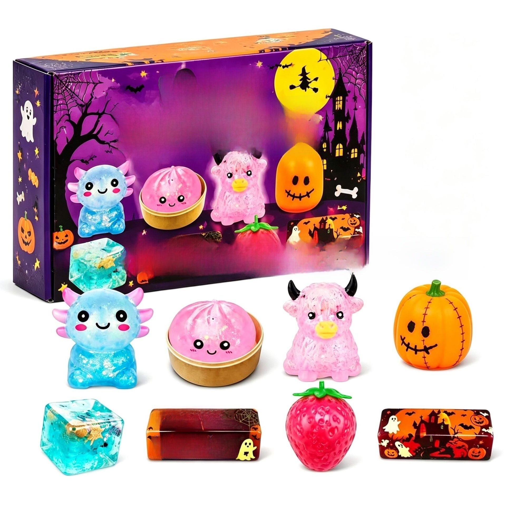 Slow Rebound Squishy Stress Relief Toy Gift Set