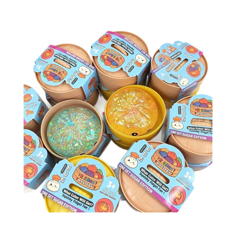 Multi-Pack Sugar Dumpling Squishy Toy