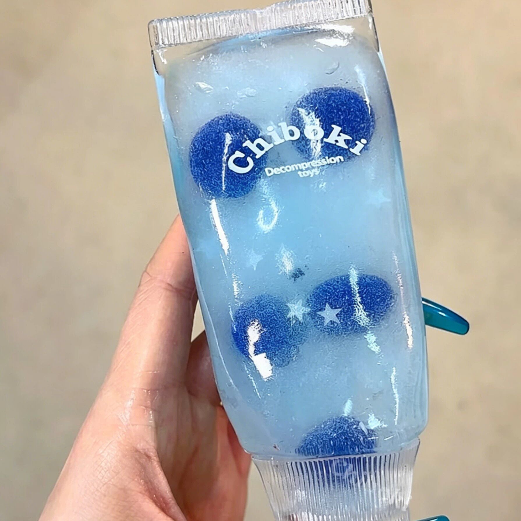 Chiboki Toothpaste Shape Moldable Slow-Rebound Squishy Toy