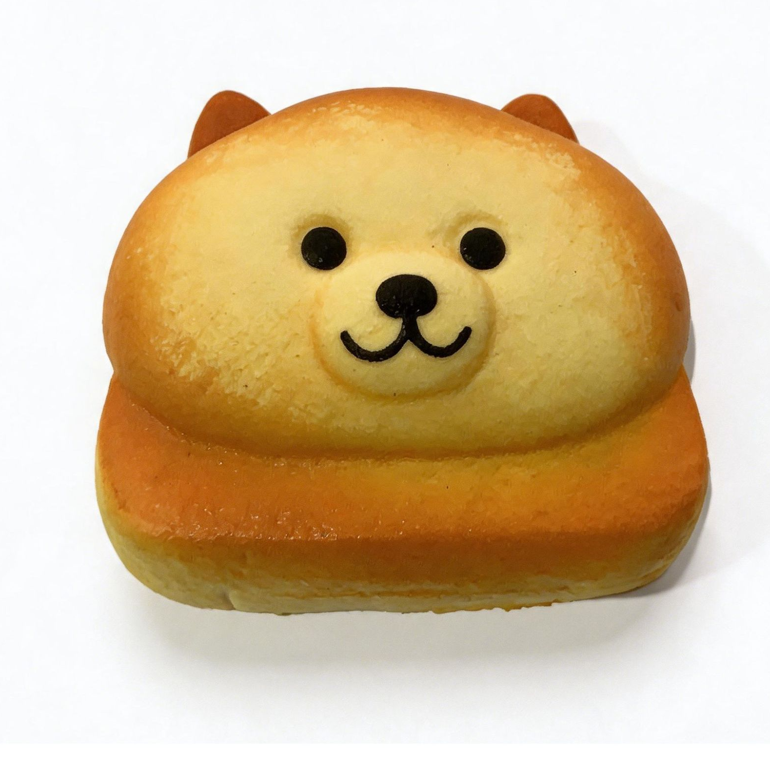 PU Slow-Rebound Realistic Bread Stress Relief Toy Squeeze Toy
