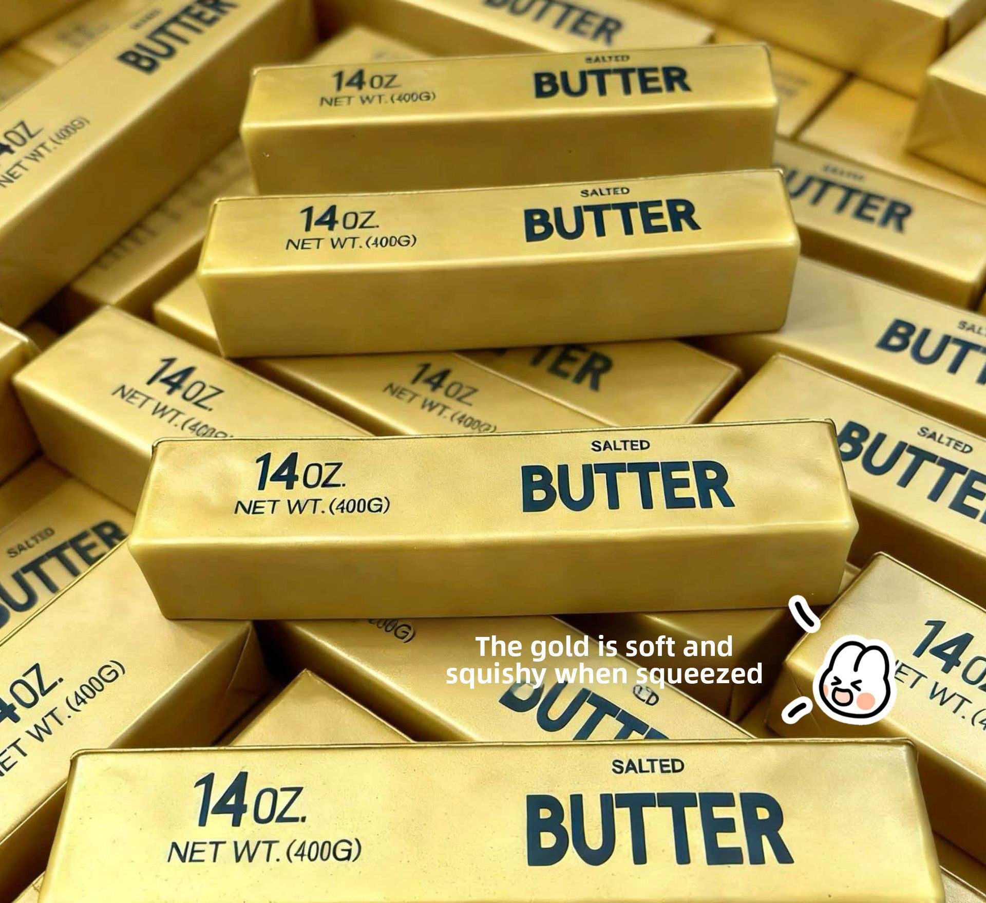 Jumbo Butter Squishy - Buy 2 Get 1 FREE | Soft Slow Rebound Squishy