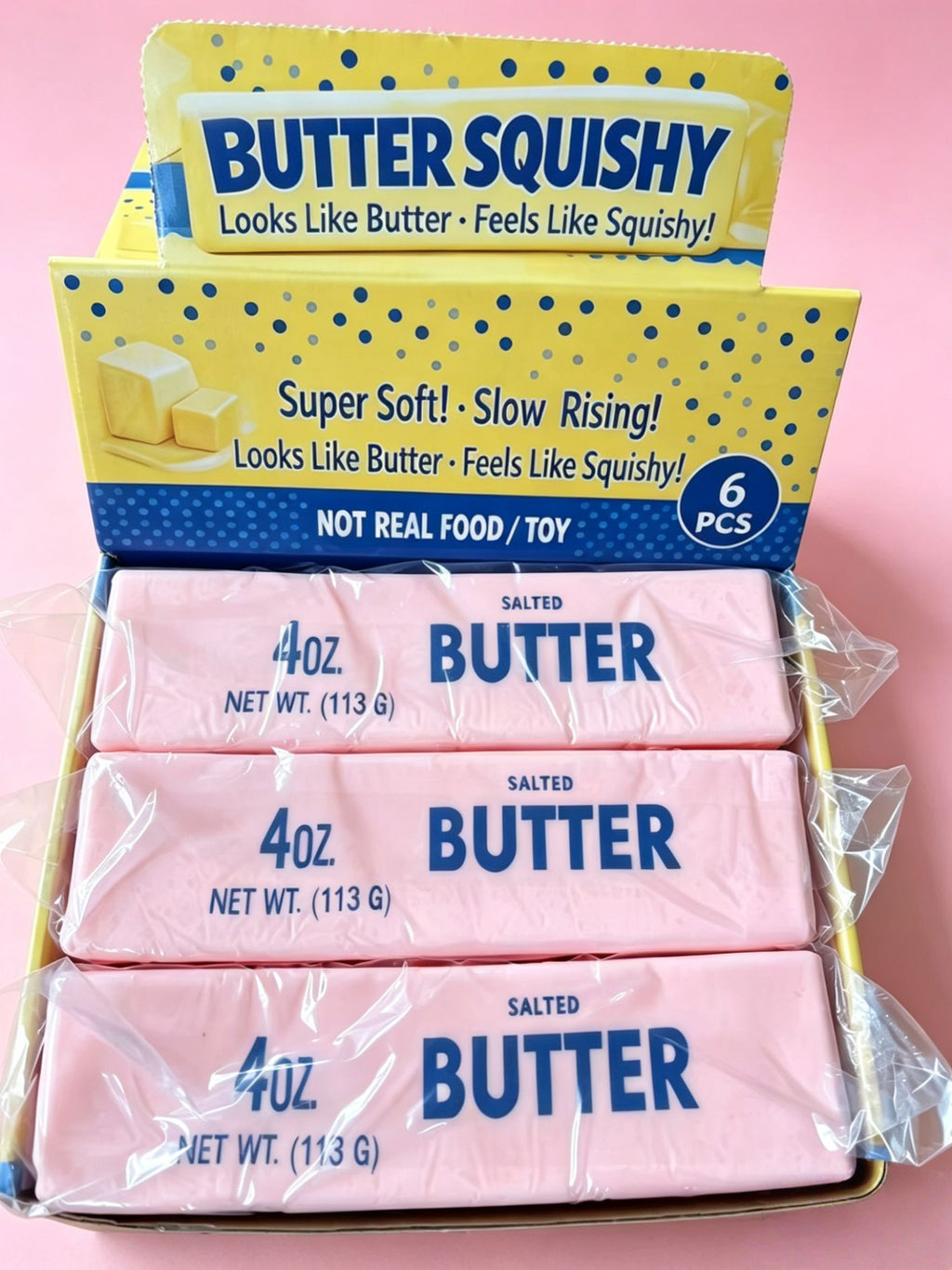 Slow Rebound Butter Stick Squishy Toy