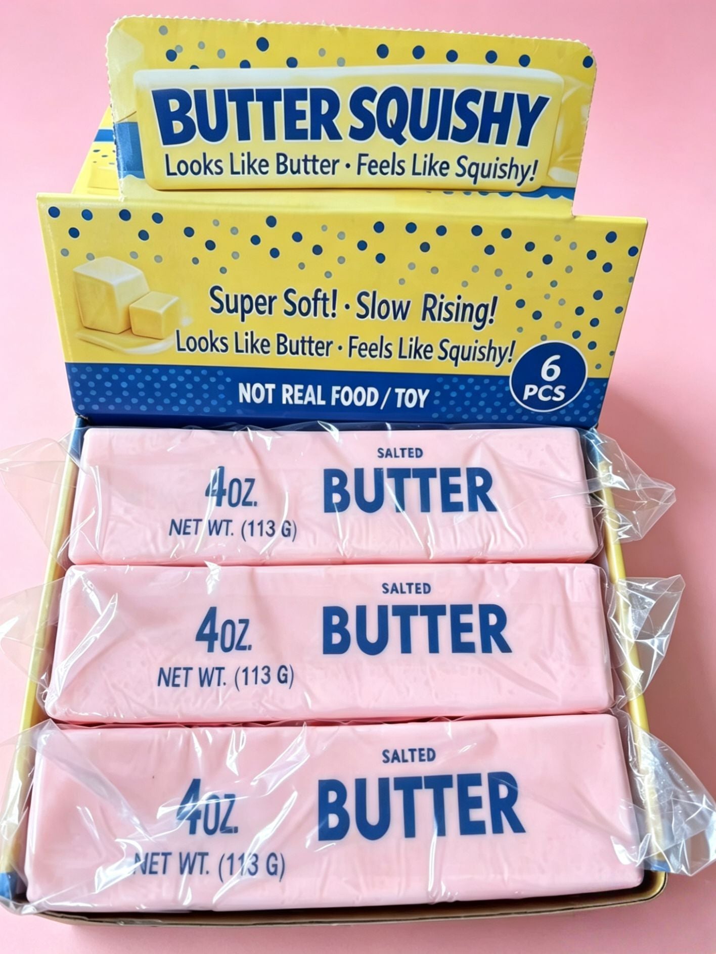 Slow Rebound Butter Stick Squishy Toy